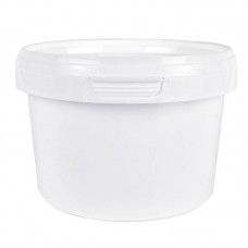 550 ML WHITE TAMPER EVIDENT TUB and LID